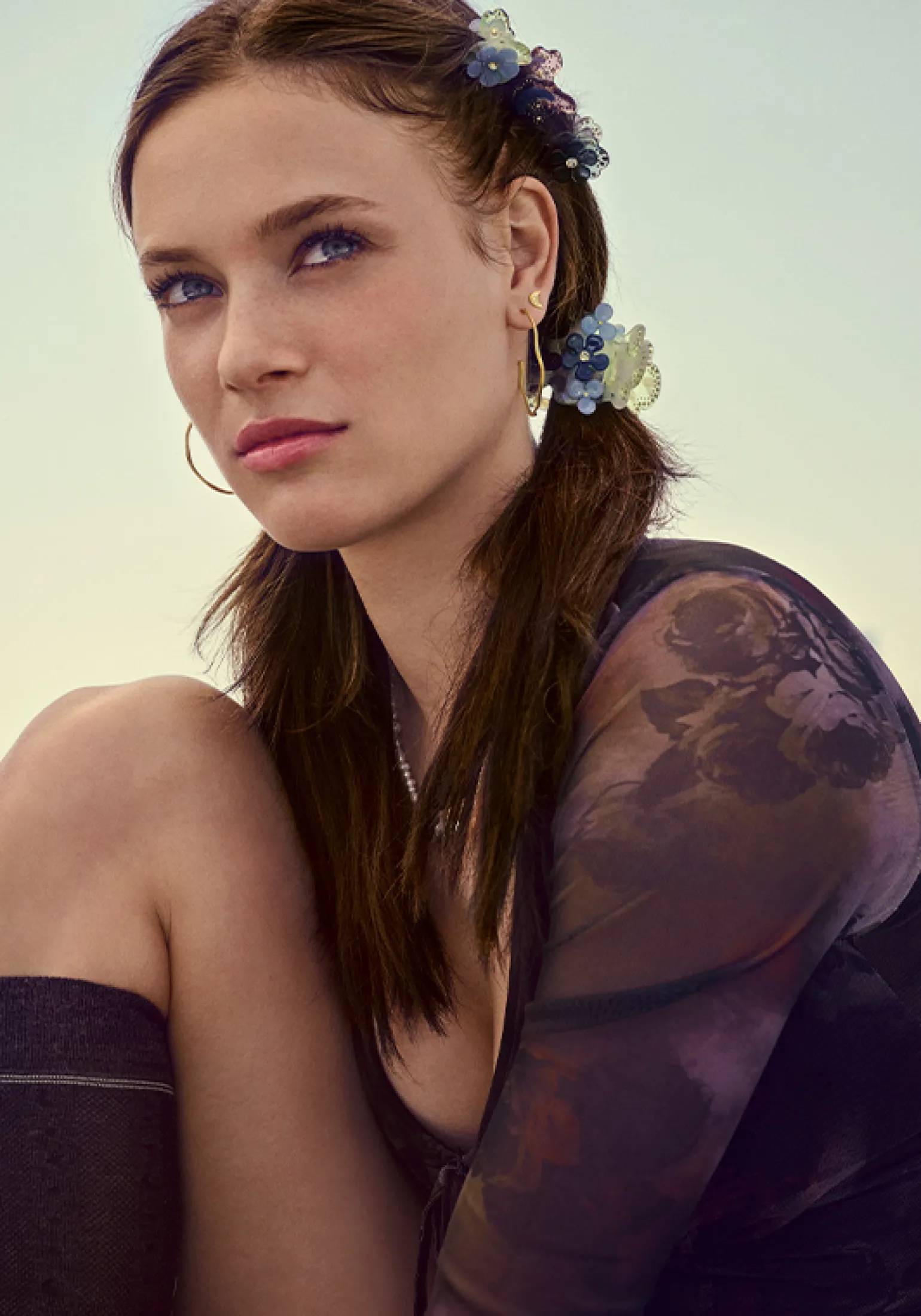 daisy_hair_claw_lime_1.webp Flash Sale Daisy Hair Claw Lime Hårspenner