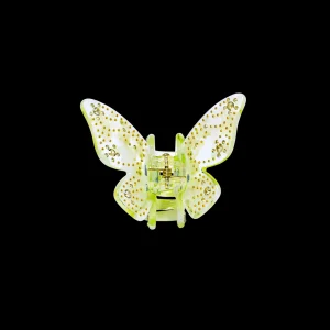 Cheap Flutura Hair Claw Lime Hårspenner