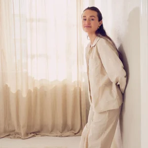 Outlet Heather Pants Light Sand Loungewear