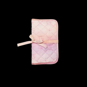 Clearance Jewelry Clutch Moon & Stars Rose Smykkeskrin