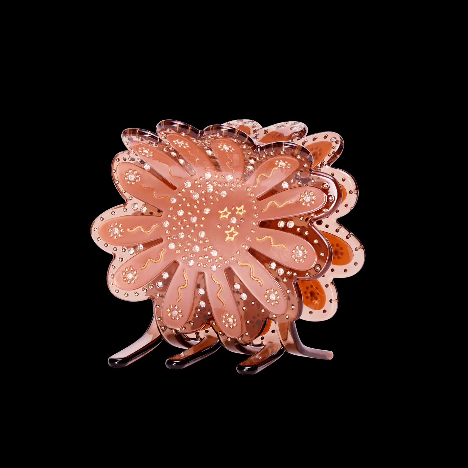 kielo_hair_claw_coffee_3.webp Flash Sale Kielo Hair Claw Coffee Hårspenner