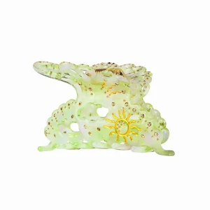 Cheap Papillon Hair Claw Lime Hårspenner