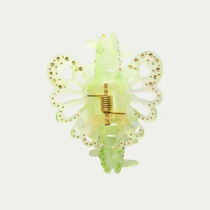 Cheap Papillon Hair Claw Lime Hårspenner