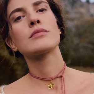 Online Rosa Choker Halskjeder