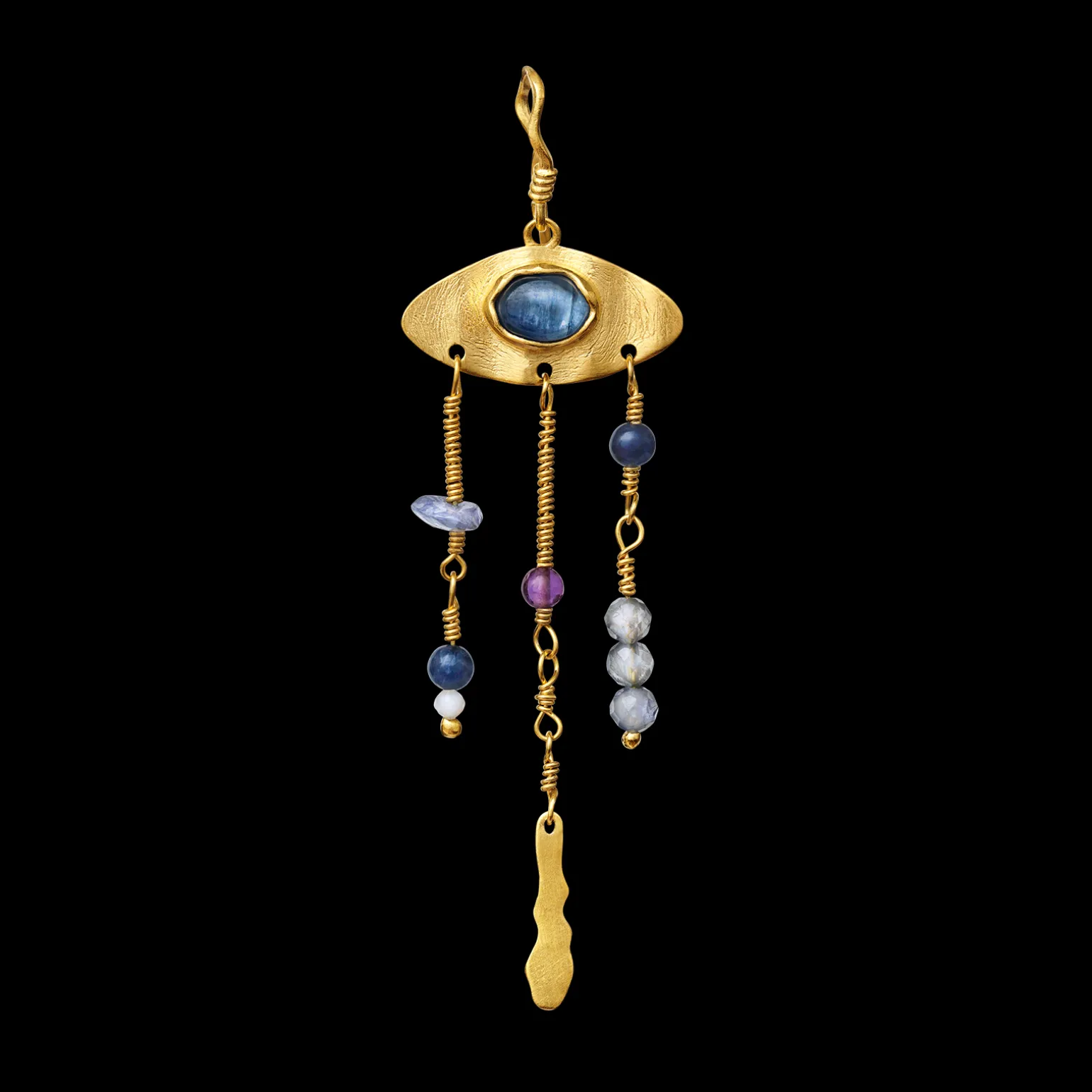 third_eye_chakra_enkelt_r_1.webp Fashion Third Eye Chakra Enkelt Ørering Øredobber