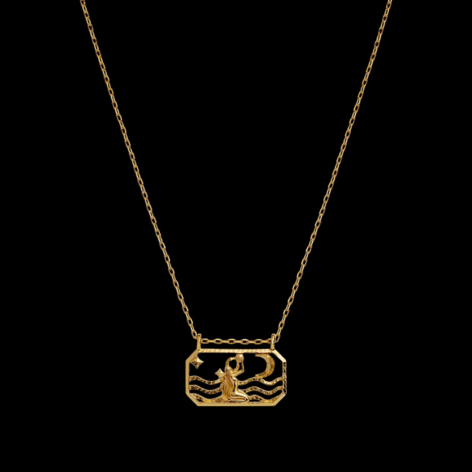 zodiac_aquarius_necklace__0.webp Discount Zodiac Aquarius Necklace 20. Jan - 18. Feb Halskjeder