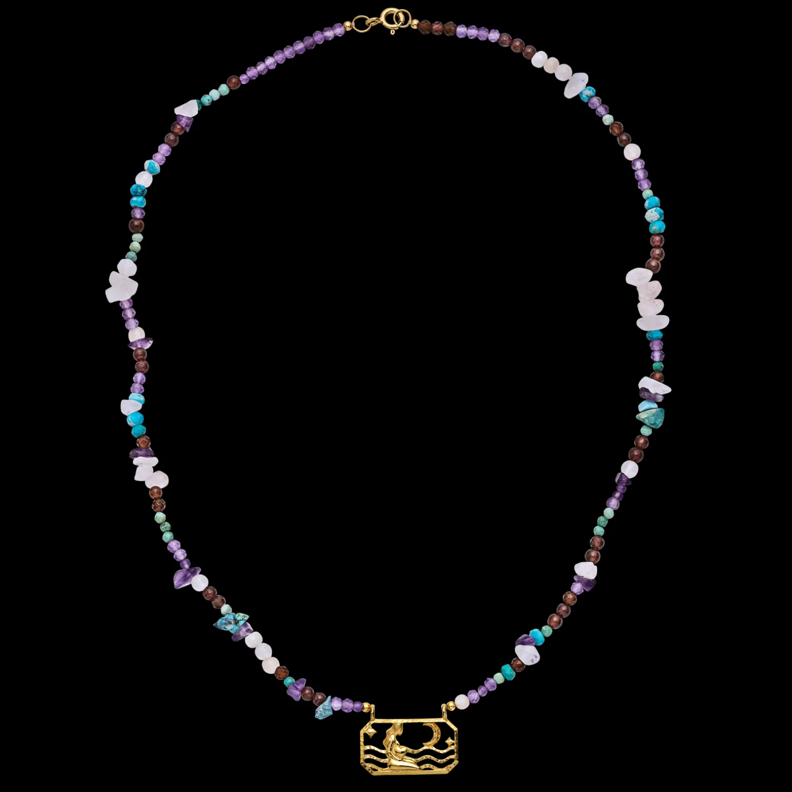 zodiac_earth_virgo_neckla_3.webp Hot Zodiac Earth Virgo Necklace Halskjeder