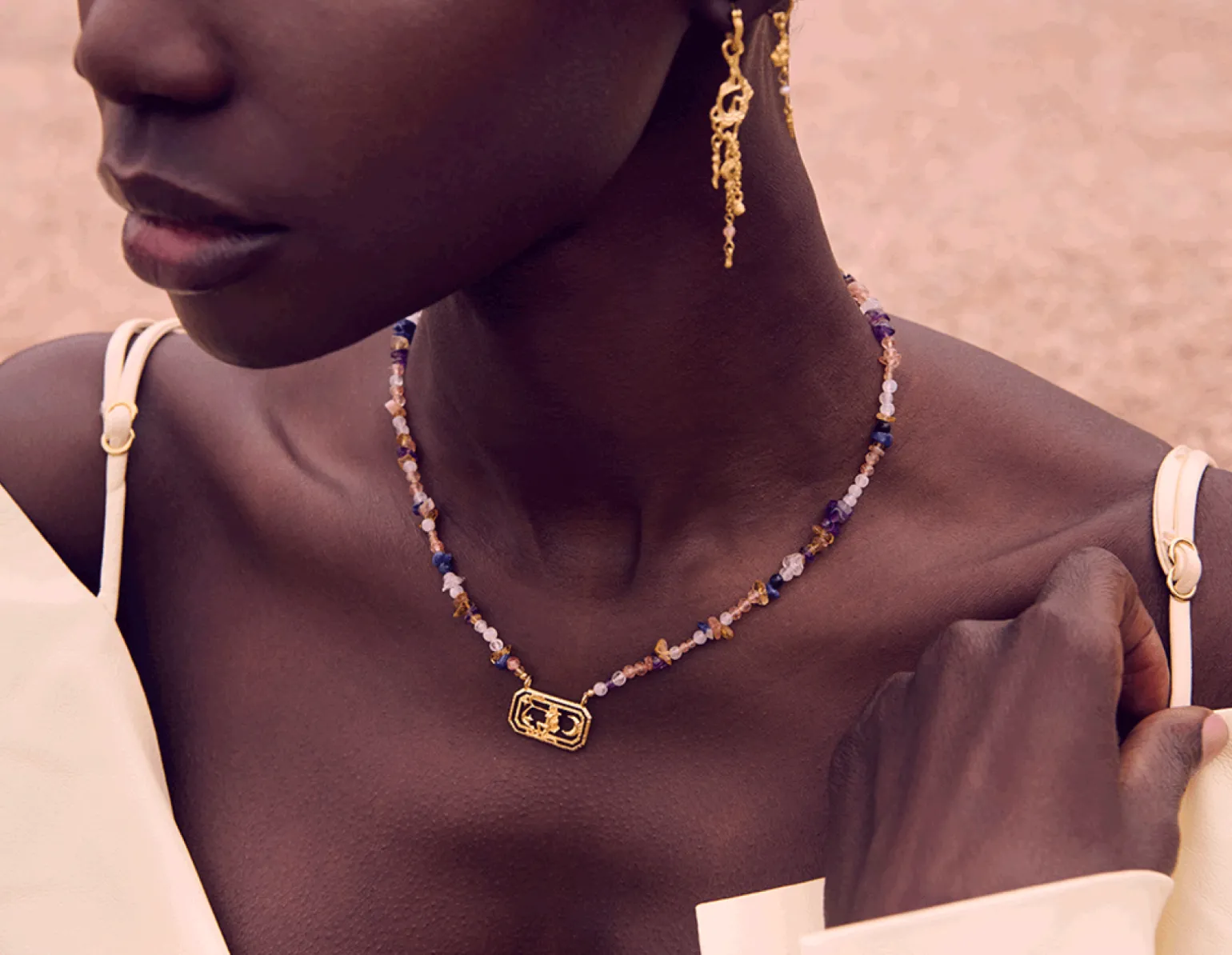 zodiac_fire_sagittarius_n_1.webp Fashion Zodiac Fire Sagittarius Necklace Halskjeder