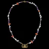 Cheap Zodiac Water Cancer Necklace Halskjeder