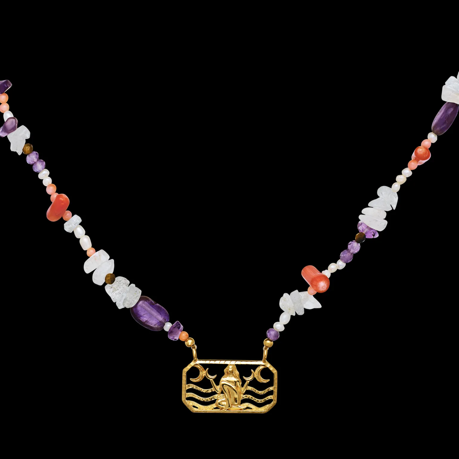 zodiac_water_cancer_neckl_2.webp Cheap Zodiac Water Cancer Necklace Halskjeder
