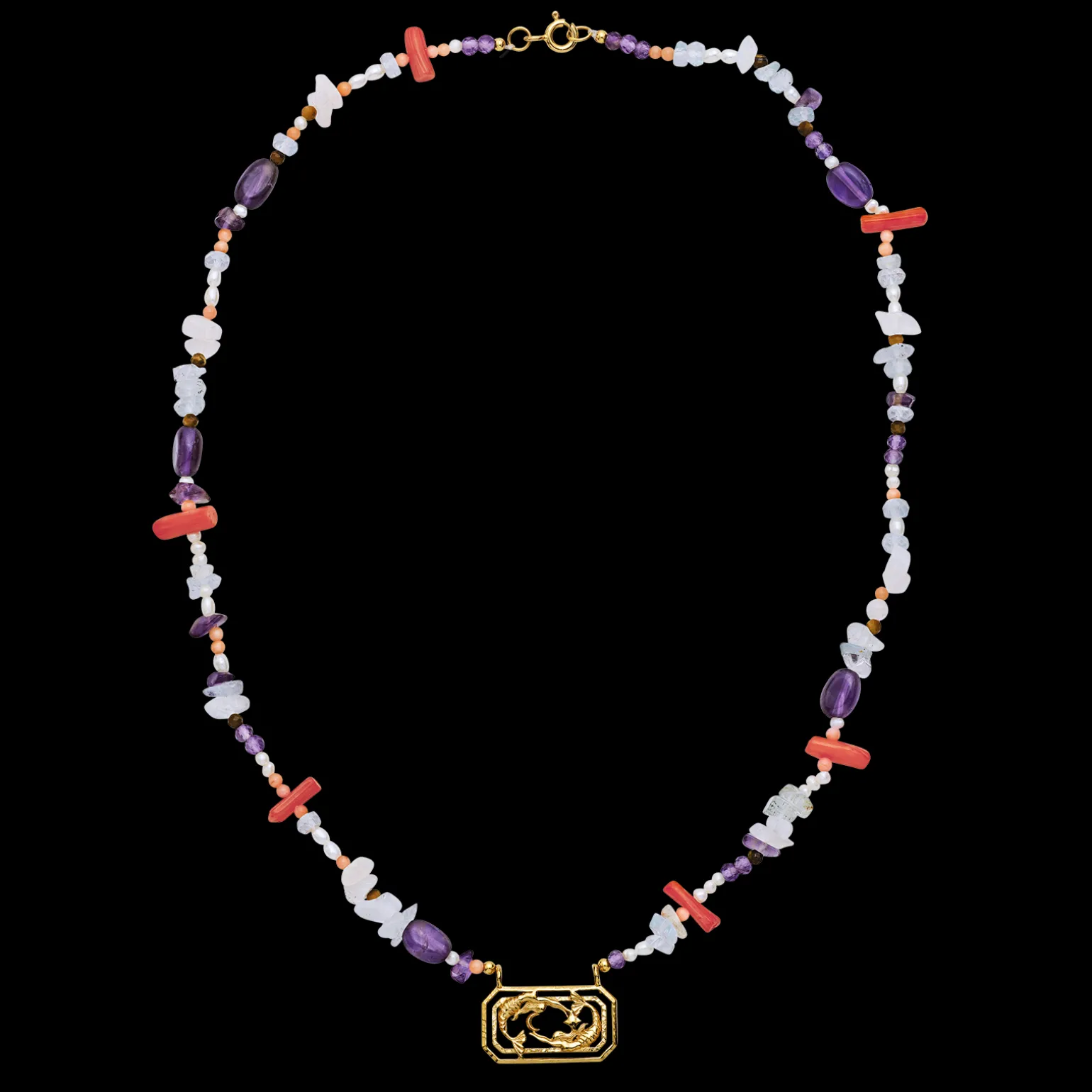 zodiac_water_pisces_neckl_0.webp Store Zodiac Water Pisces Necklace Halskjeder