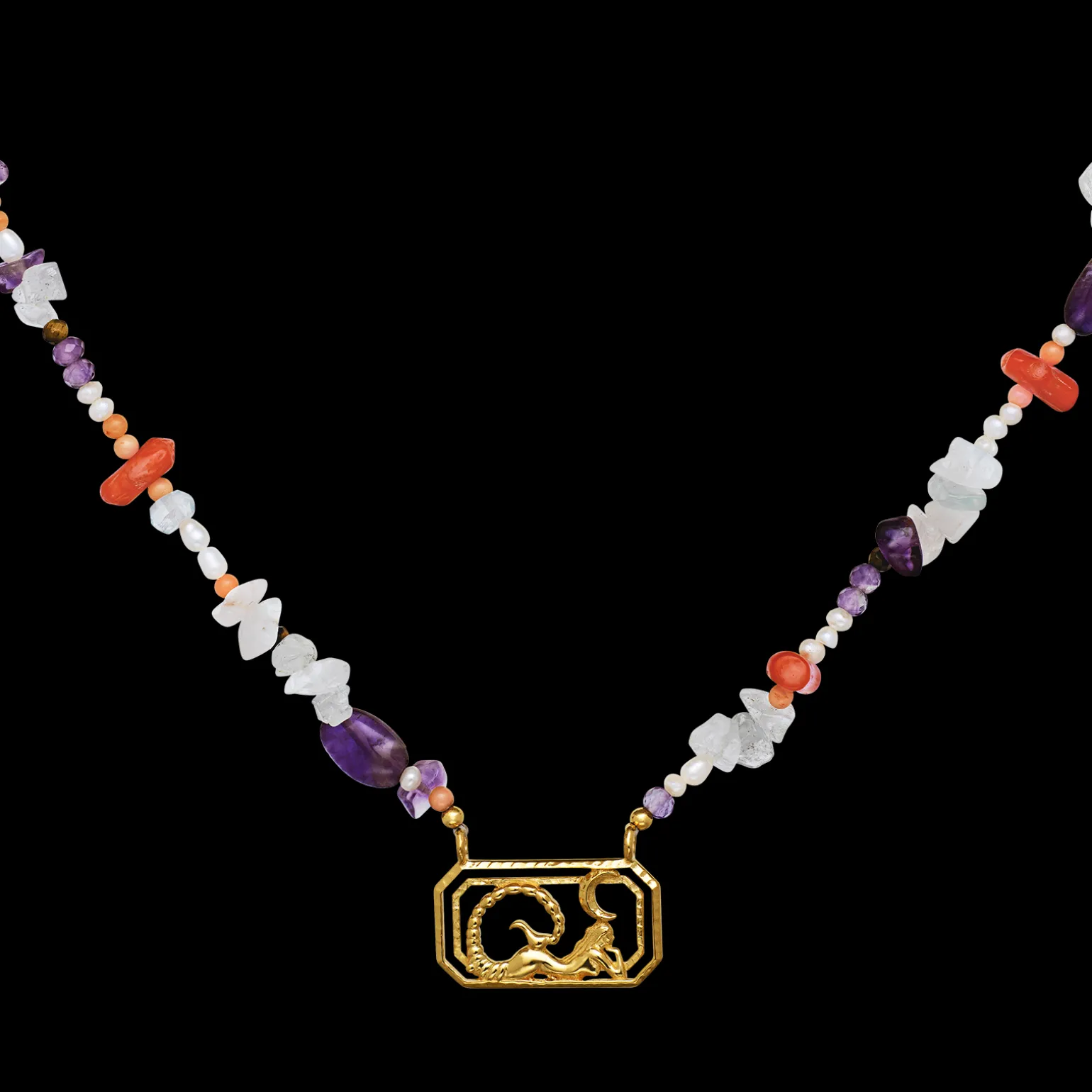 zodiac_water_scorpio_neck_2.webp Discount Zodiac Water Scorpio Necklace Halskjeder